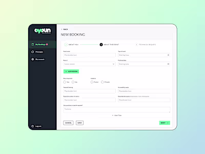 Oyoun booking Platform