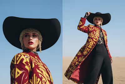 The Weight of Elegance is a photographic editorial created a...