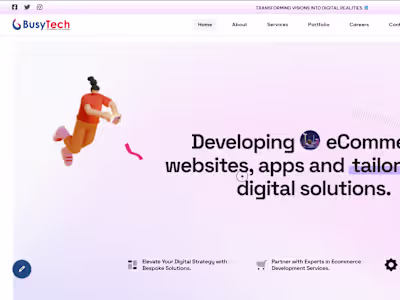 BusyTech Co. – Consulting & Outsourcing