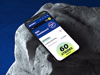 Brooks Run Club UK | Website Design & Branding