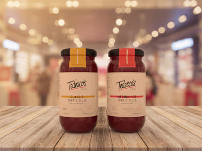 Tedesco's Sauce Co | Package Design