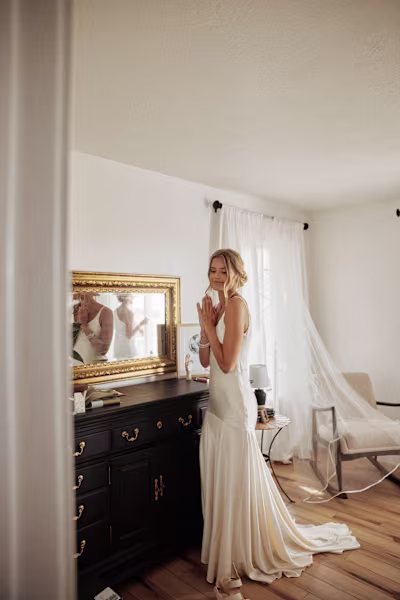Film Look Color Grading for Wedding Photos