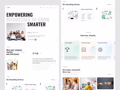 Business Consulting Website Design The Apex Business Consult...