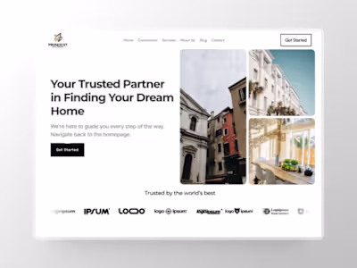Real Estate Agency Website Design