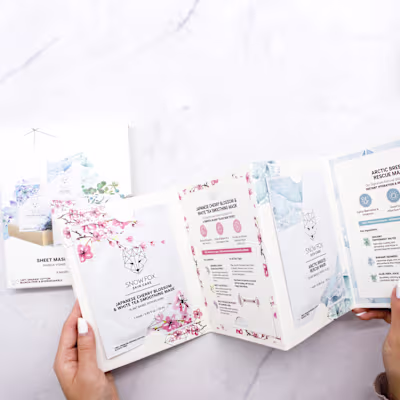 🌱 Eco Skincare Packaging Design