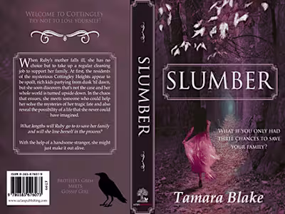 'Slumber' Book Cover Design