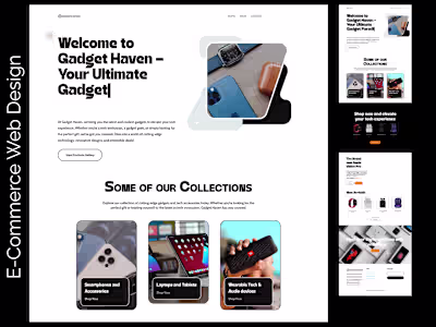 Gadgets Haven | E-Commerce Website design and development