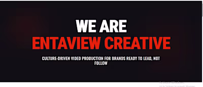 Entaview - Cinematic Film Production Replit app customization