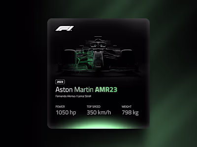 Made an F1 component in