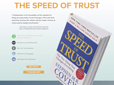 The Speed of Trust, Salt