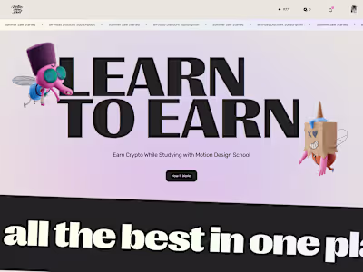 Motion Design School