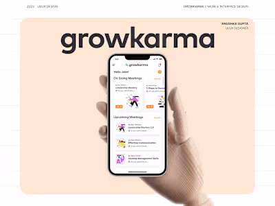 GrowKarma | EdTech Mobile Application 