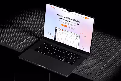 TexPro – Market Intelligence SaaS Landing Page Redesign
