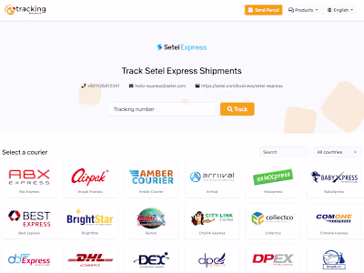 SetelExpress (#SetelExpress Shipments Tracking)