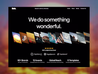 Creative Agency Website