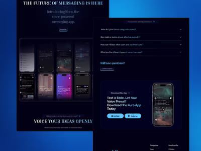 Kuro - Framer Design and Development