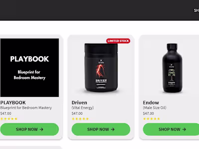 Natural Male Vitality & Supplements for Men’s Wellness