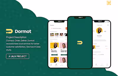 Dormot Service Mobile App