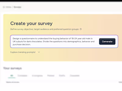 AI-Powered Survey Creation Platform for Novus Insights