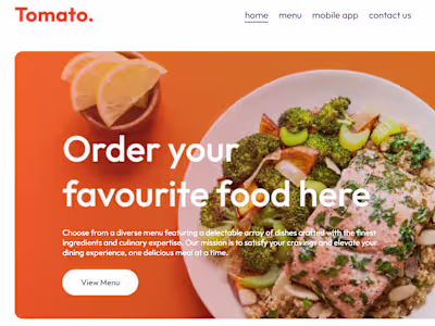 Food Delivery Web App A full-stack MERN food delivery applic...