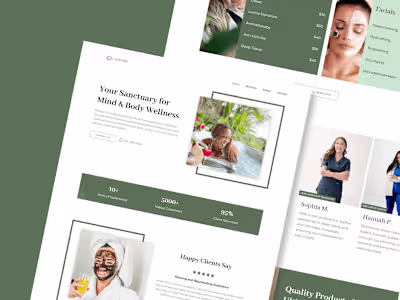 Lusora - Spa & Wellness Framer Template