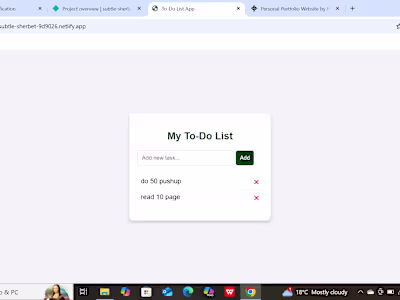 To-Do List Web App