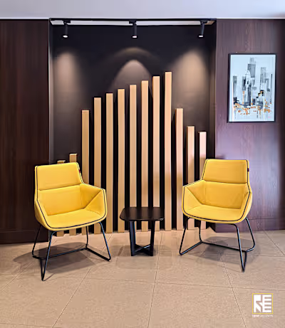 Interior Design & Construction of APL Holdings Office Lounge