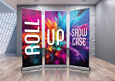 Roll-Up Showcase
