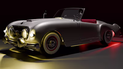 3D Car Model Design