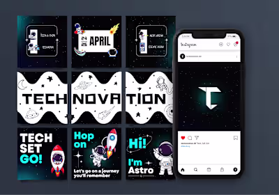 Brand Identity: TechNovaton 