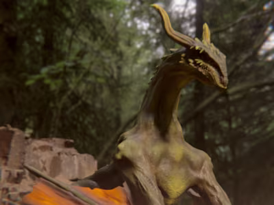 Its finally ready! Wings, claws and teeth... the Wyvern has ...