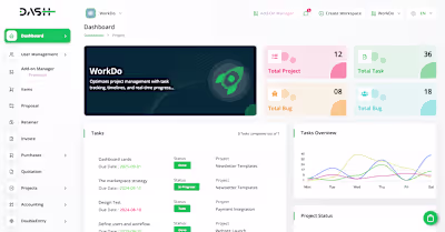 WORKDASH | AI SAAS BASED ERP 