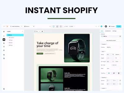 Shopify Store Design and Optimization