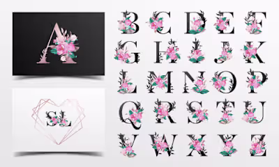 Alphabets Logo Design