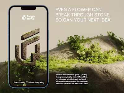 ForgeMind - Brand Identity & Visual Design || Project Concep...