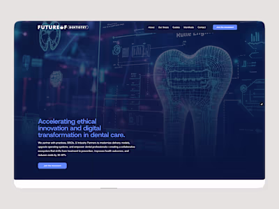 Furtureofdentistry website 