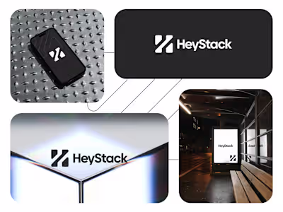 HeyStack Branding- A SaaS Platform