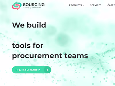 Sourcing Playground | Discover & Qualify Suppliers, Fast.