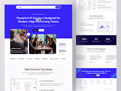 Yunity - HR ⏐ Landing Page