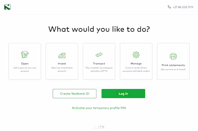 Smart Banking Kiosk at Nedbank;