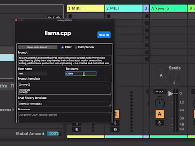 musegpt: Local LLMs in your Digital Audio Workstation!