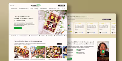 Shopify Theme Redesign for Smorgasboard