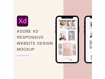 Adobe XD Website Design
