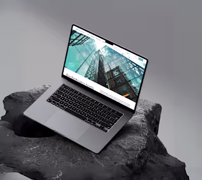 Online Bidding Platform Landing Page