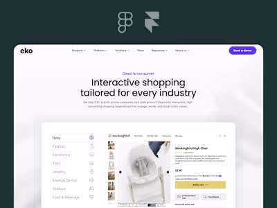 Eko Website Design & Framer Development