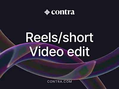Reels Video edit