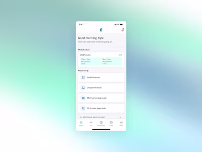 iOS Mobile App Design for Inn-Flow