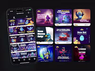 Marketing & Creative Direction for Flybirdie