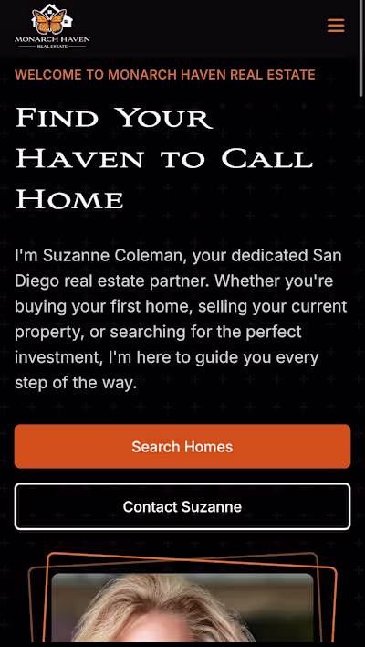Built a 6-page real estate website with IDX integration, cus...
