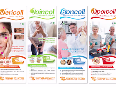 X Banner for Health Supplement